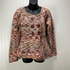 SLEEPING ON SNOW Wool Blend Sweater Cardigan